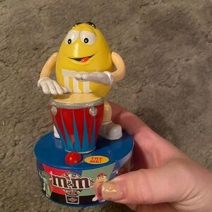 M&M'S Yellow and Red Action Figure with Drum